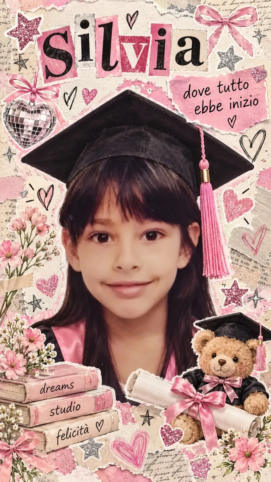 Silvia da bambina: dove tutto ebbe inizio